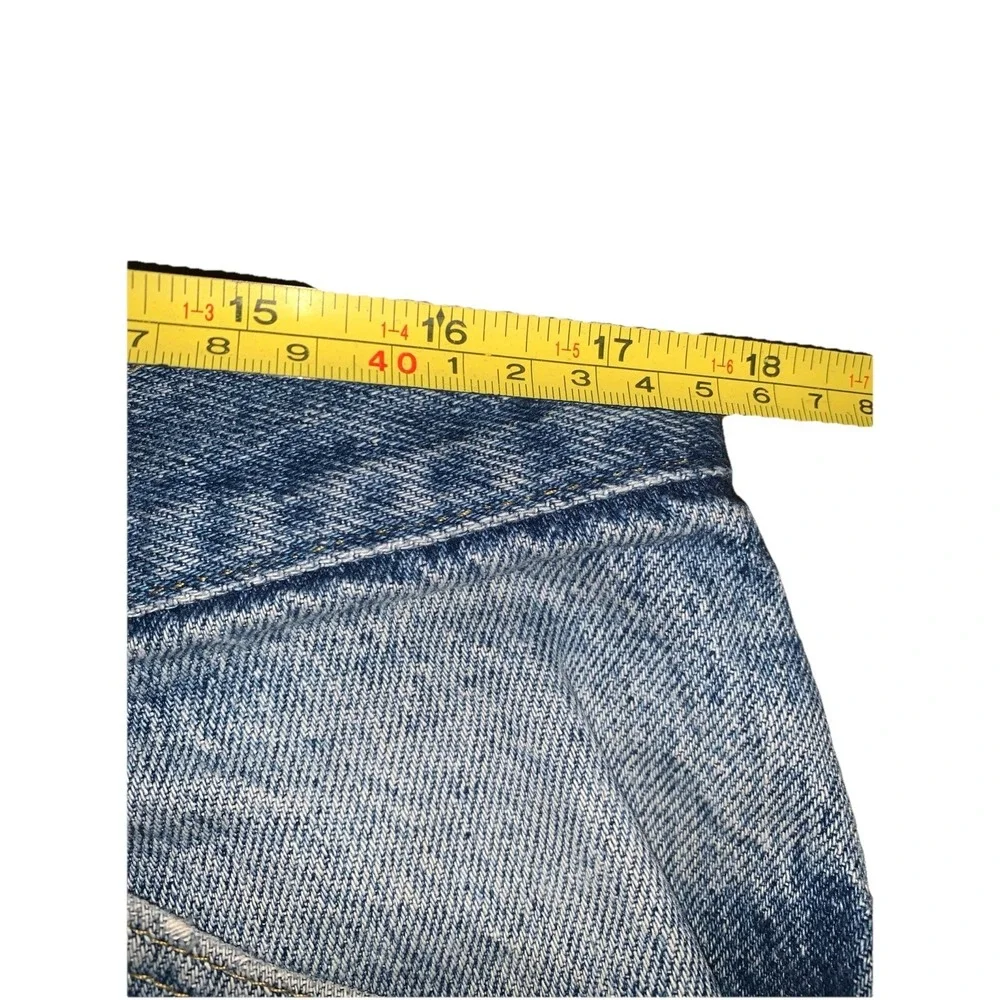 Vintage Lee Mens Straight Leg Jeans Medium Wash Made in USA 38x32 (30.5